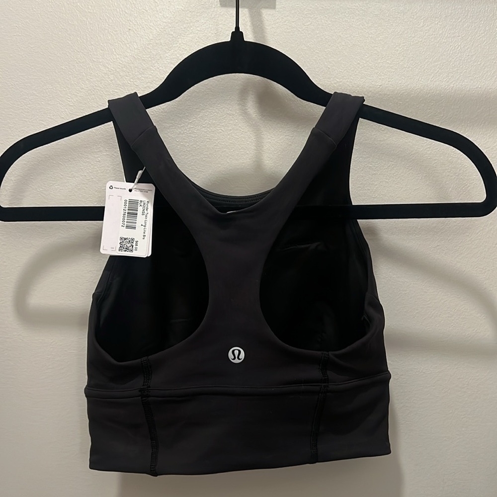 NWT Lululemon wonder train long line bra